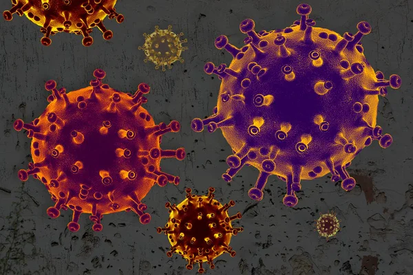 Stop Covid Corona Virus Globální Ohnisko Pandemické Choroby — Stock fotografie