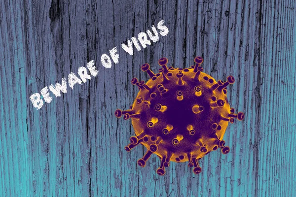 Stop Covid Corona Virus Globální Ohnisko Pandemické Choroby — Stock fotografie