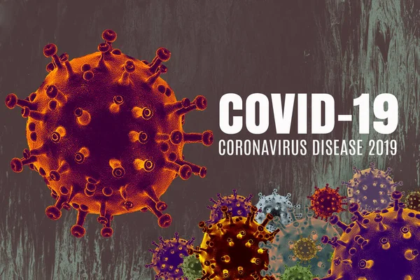 Stop Spreading Covid Corona Virus Global Outbreak Pandemic Disease — Stock Photo, Image