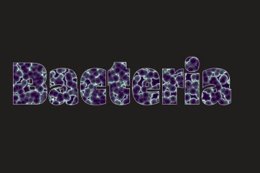 Mikroskobik Bakteri mikropları. Bakteri ve bakteri. Bakteri grafiği