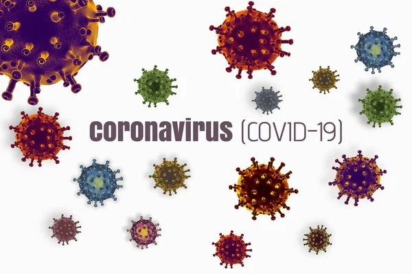 Detener Enfermedad Pandémica Del Brote Mundial Del Virus Corona Covid —  Fotos de Stock