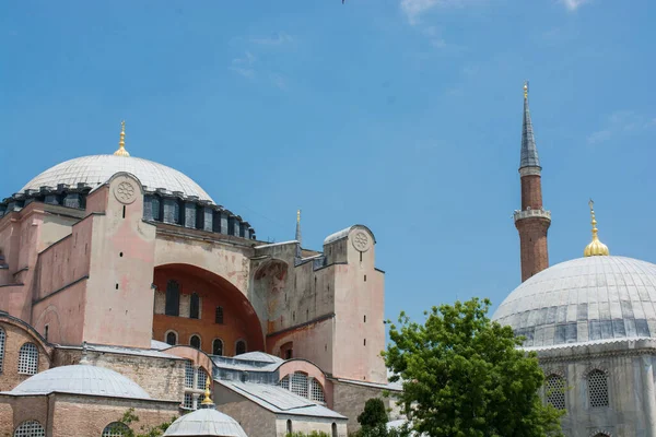 Мінарет Мусульманської Мечеті Релігія Іслам Туризм Туристичні Концепції — стокове фото
