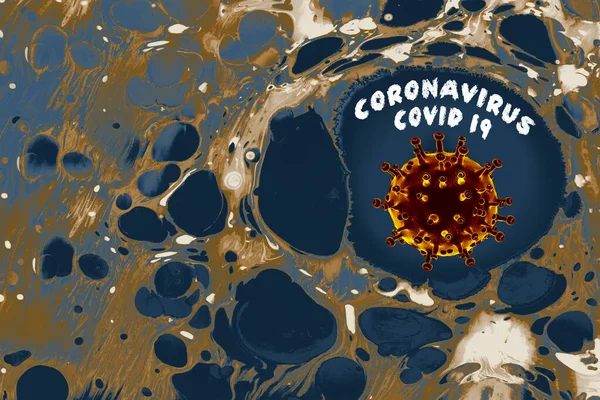 Coronavirus Hastalığı Covid Salgını Koronavirüs Gribi Geçmişi — Stok fotoğraf