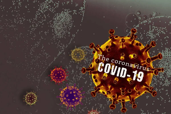 Detener Enfermedad Pandémica Del Brote Mundial Del Virus Corona Covid —  Fotos de Stock