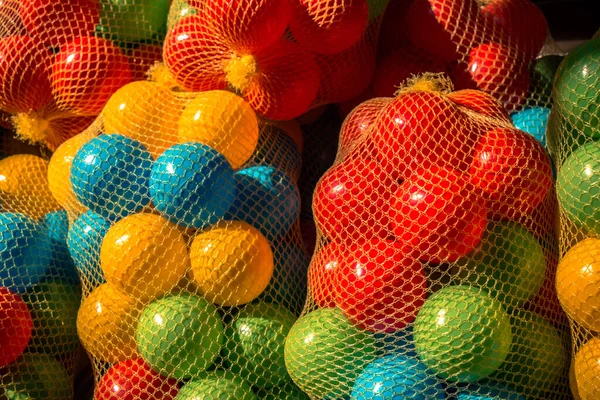 Гумова Кулька Різного Кольору Фон — стокове фото