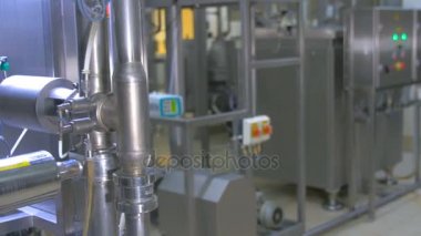 Su filtrartion sistemi su arıtma tesisinde.