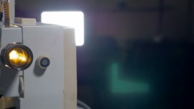 Antika Film projektör çalışma.