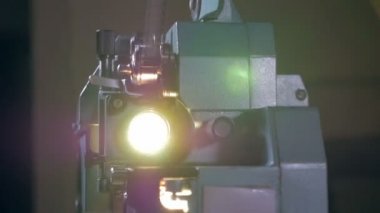 4 k vintage film projektör.