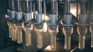 Plastik formlar için Pet şişeler üfleme ekipman endüstriyel evde beslenen hayvan içinde Isıtma.