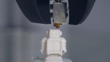 4 k. Robot yazdırılan üzerinde 3d printerlere harcama maddeler.