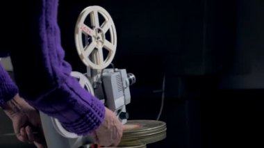 Film projektör açık olduğundan ve proje başına. HD.