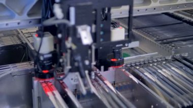Bir çift kamera fabrika Smt makine.