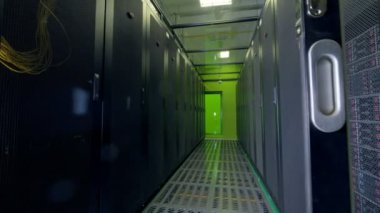 Çalışma veri sunucuları. Bulut bilgisayar, veri depolama kavramı.