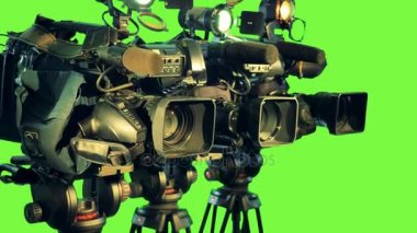 Camcoders yayın. Chromakey.