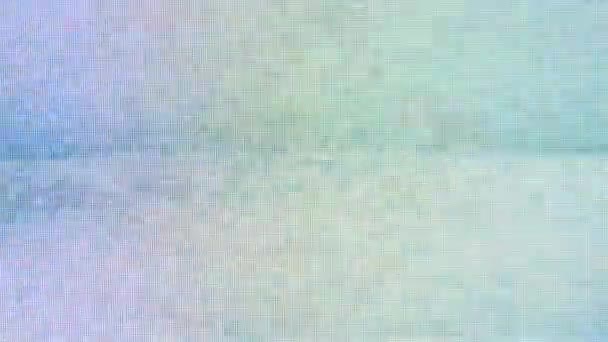 Un vrai pépin, du bruit sur un écran de télé. Image de télévision floue scintille en pixels 