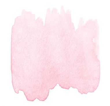 Kırmızı sulu boya sıçrama elle çizilmiş