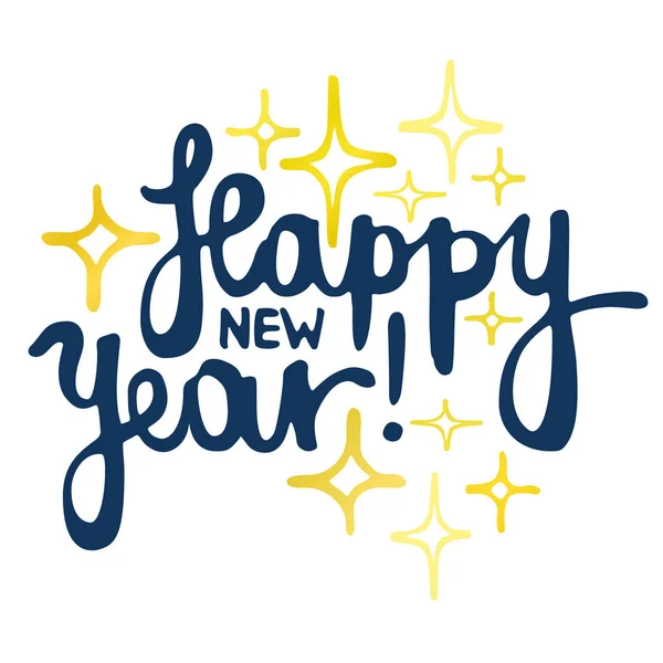 Mutlu yeni yıl el yapımı yazı 