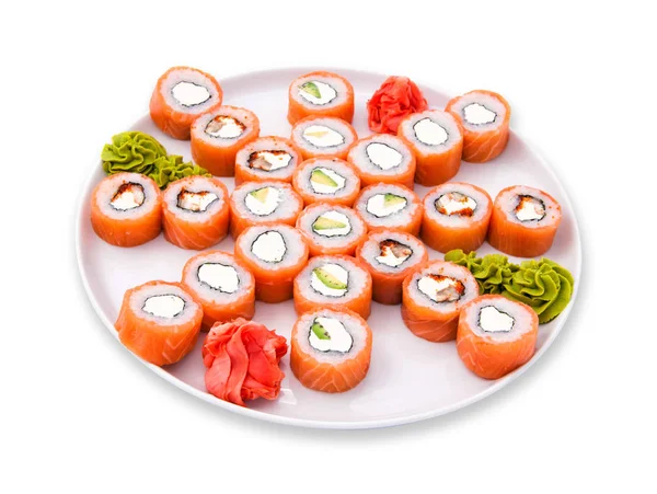 Sushi-Rolle Big Set Philadelphia — Stockfoto