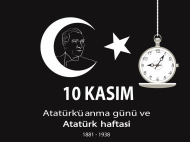 Atatürk ölüm yıldönümü. Türkiye'de belleğin Milli günü. 