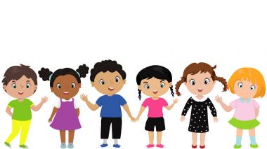 komik karikatür çocuklar. Vektör çizim. afiş