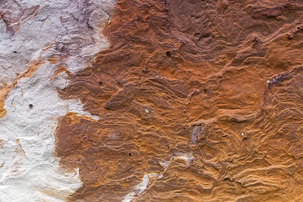 Die Oberfläche des Sandsteins unter dem Tageslicht. — Stockfoto