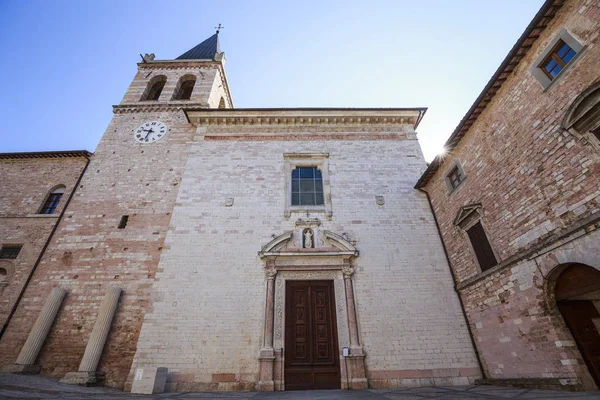 Spello. Aziz Maria Maggiore Kilisesi İtalya Umbria