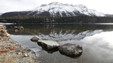İsviçre St Moritz Gölü