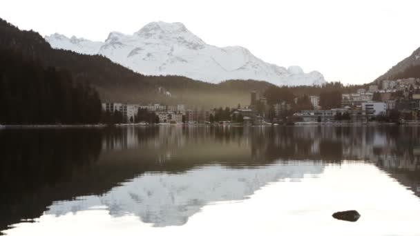 St Moritz w Szwajcarii — Wideo stockowe