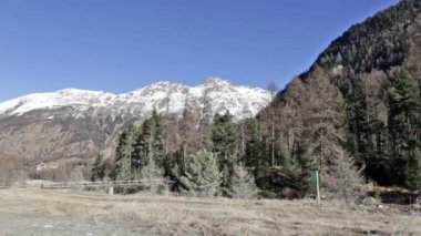 Pontresina 'daki dağlar