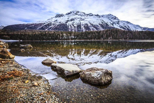 Manzara, St Moritz Gölü