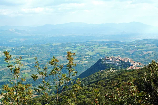 St.oreste, ein dorf in der provinz rom in italien — Stockfoto