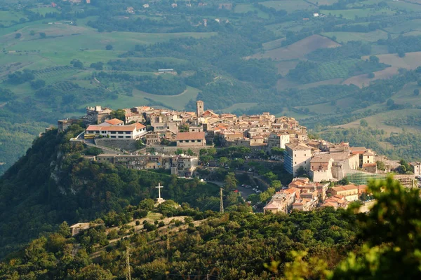 St.Oreste，在意大利罗马省的一个村庄 — 图库照片
