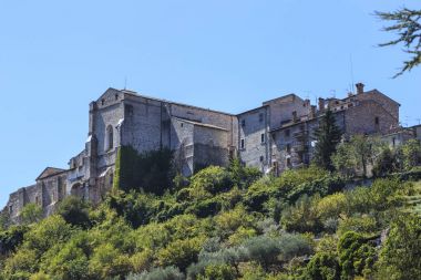 Narni, eski bir ortaçağ köyü Umbria, İtalya.