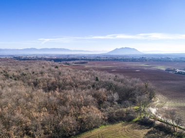 Monte Soratte, İtalya Roma eyaleti görünümünü