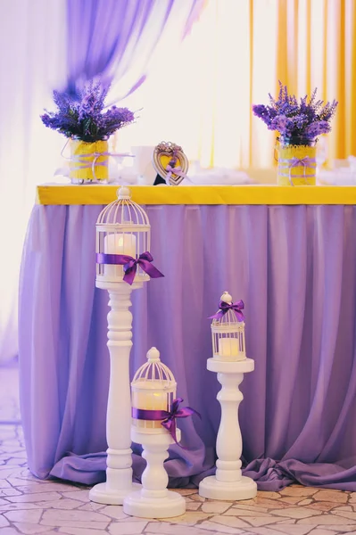 Heldere Violette takken van een lavendel — Stockfoto