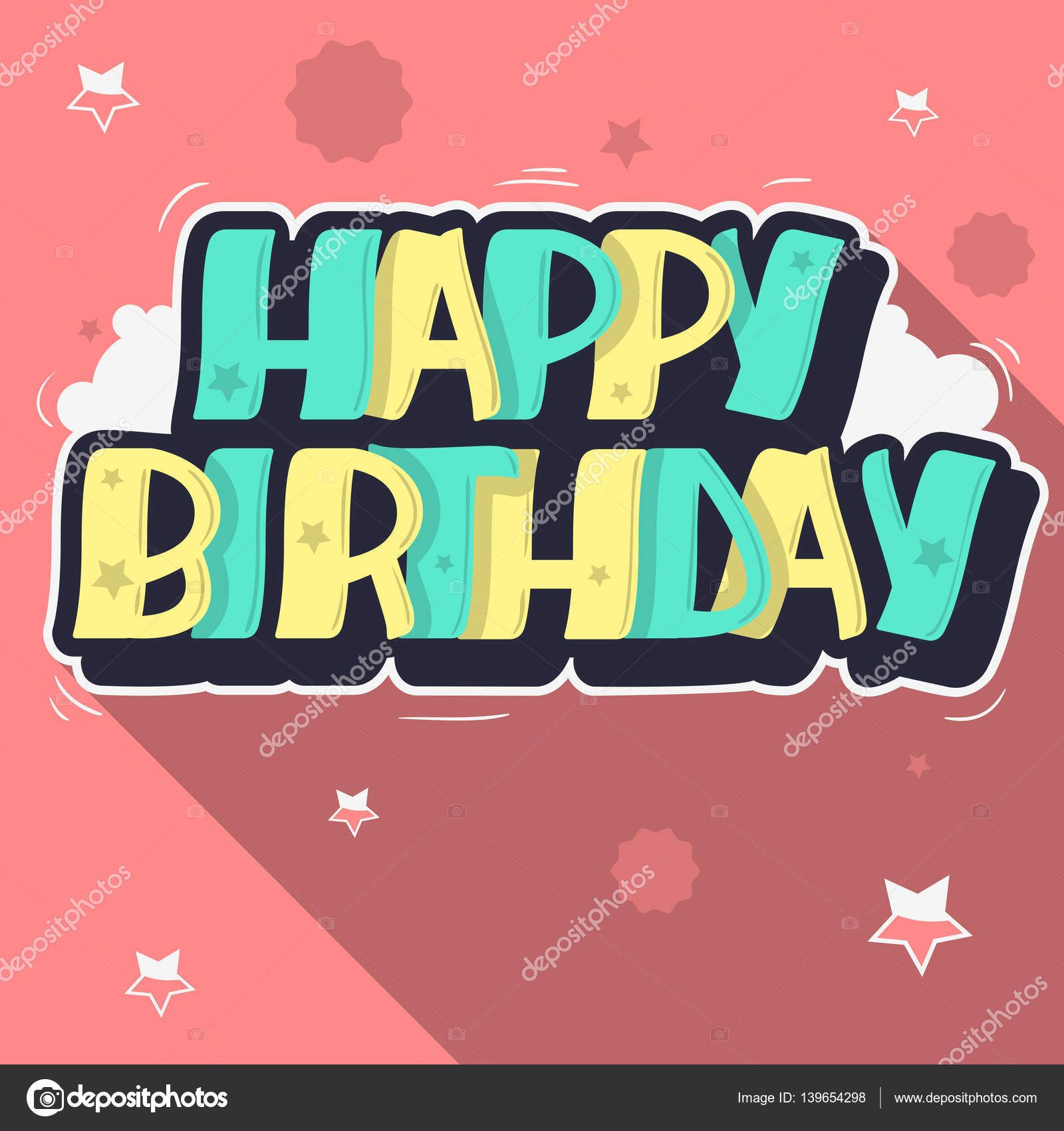 Style De Graffiti Joyeux Anniversaire Images Vectorielles Style De Graffiti Joyeux Anniversaire Vecteurs Libres De Droits Depositphotos