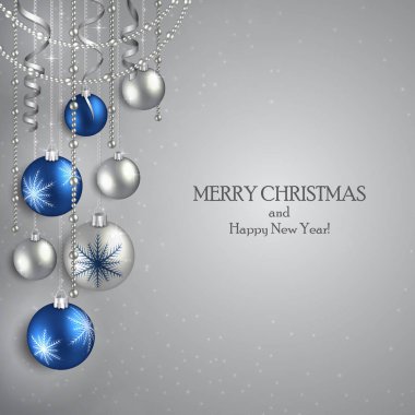 Bir mutlu Noel Kartpostalı.