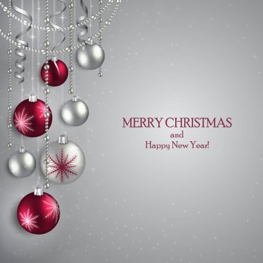 Bir mutlu Noel Kartpostalı.
