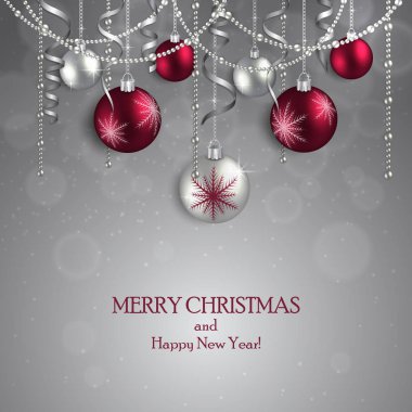 Bir mutlu Noel Kartpostalı.