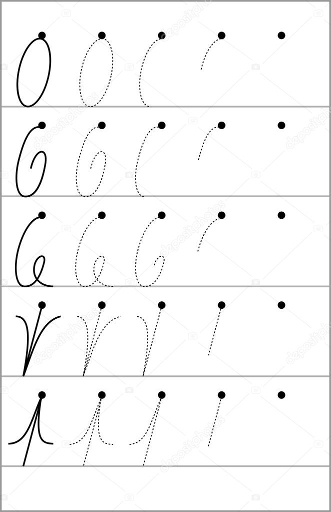 Page with exercises for young children in line.