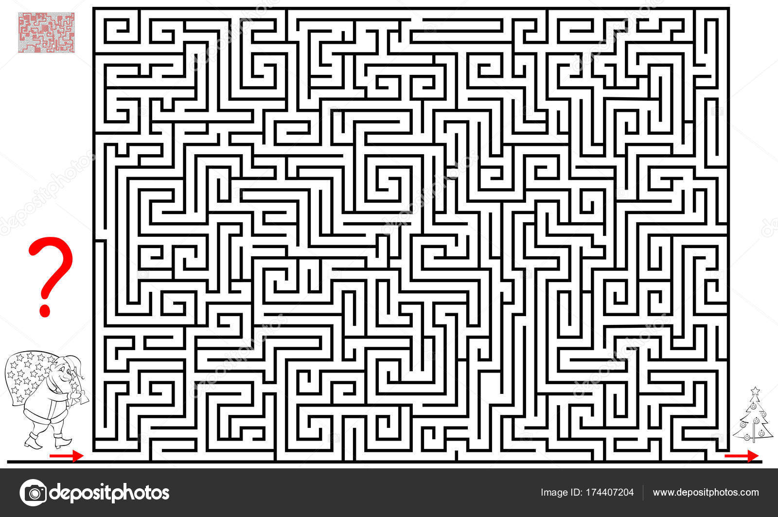Labirinto De Jogos De Lógica Educacional Para Crianças. Encontrar O Caminho  Certo. Linha Preta De Labirinto Simples Isolada, Em Fu Ilustração Stock -  Ilustração de simples, geométrico: 215509403