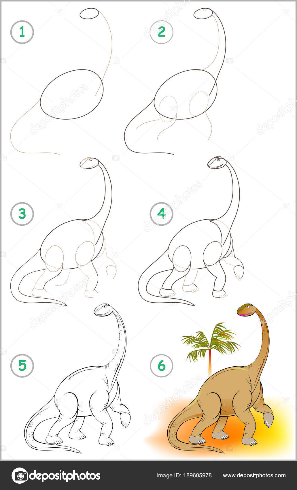 Como desenhar um DINOSSAURO T-REX (Tiranossauro) passo a passo