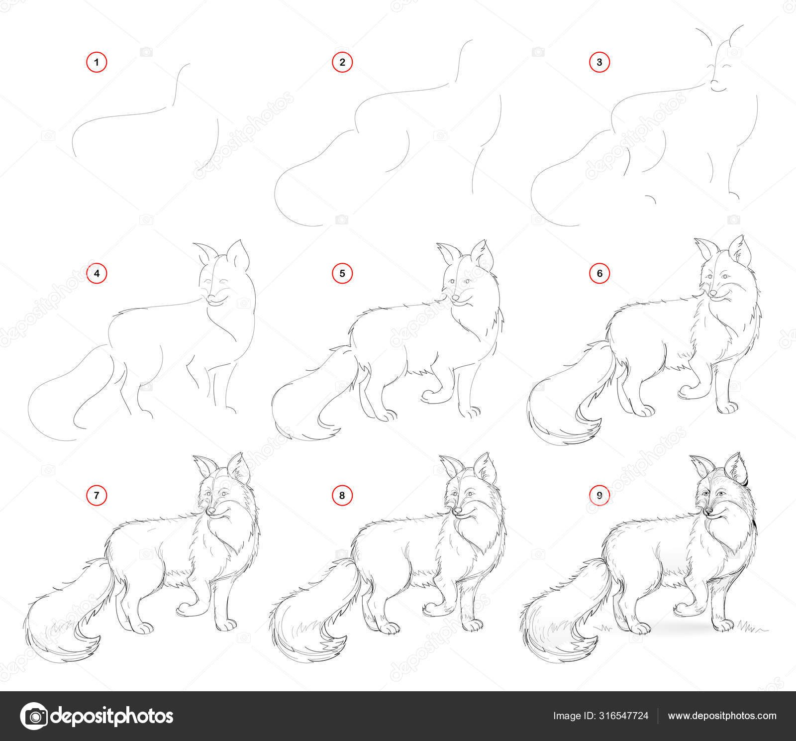 Como Desenhar Raposa? Tutorial Passo a Passo Fácil