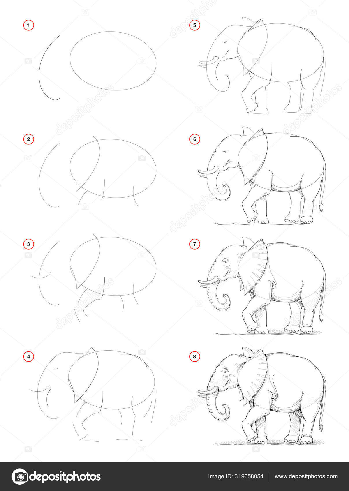 Como desenhar macaco fácil instruções passo a passo