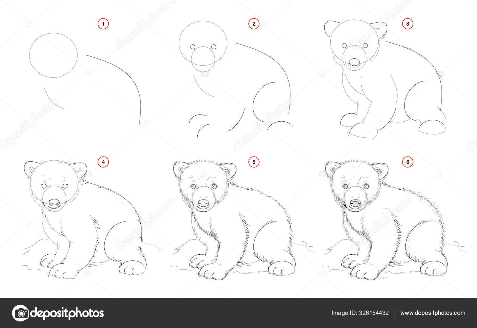 How to draw Kawaii Panda Bear l Como desenhar Urso panda Kawaii - Drawing  to Draw 