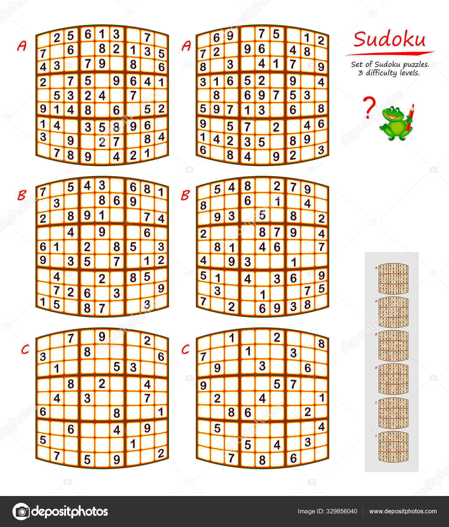 Children's Sudoku Puzzles