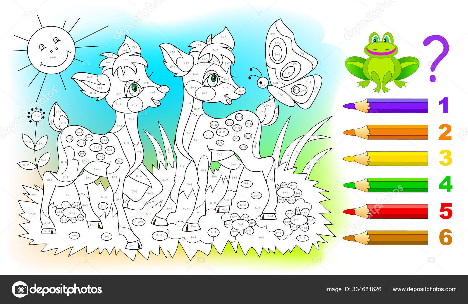 Página para colorir e jogo de labirinto para crianças saltando tigre  engraçado