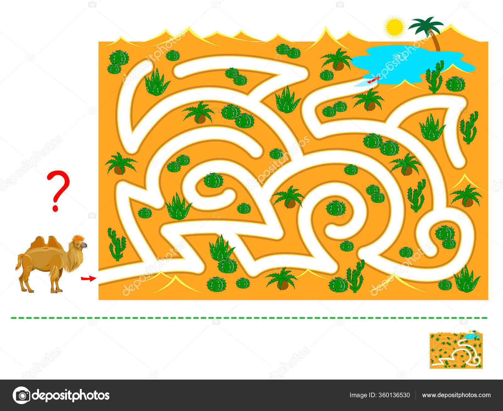 Permainan Teka Teki Logika Dengan Labirin Untuk Anak Anak Dan Stok Vektor C Nataljacernecka 360136530