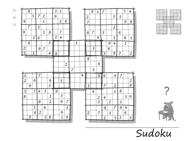 Quatro Quebra-cabeças Sudoku De Nível Médio, Respostas Incluídas. Set 27.  Royalty Free SVG, Cliparts, Vetores, e Ilustrações Stock. Image 155175861