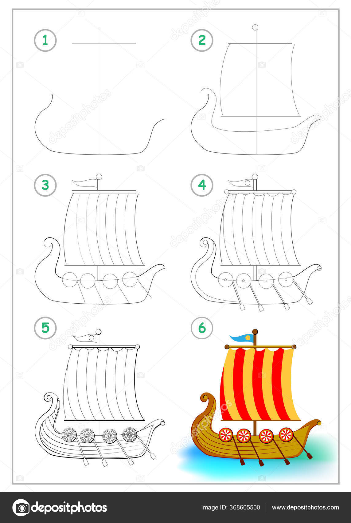 How To Draw Ship? Ship Drawing Guide: Learning To Draw Ships and Boats For  Kids | Step by Step Guide | Activity Book For Children | For Boat and Ships  Lovers by - Amazon.ae